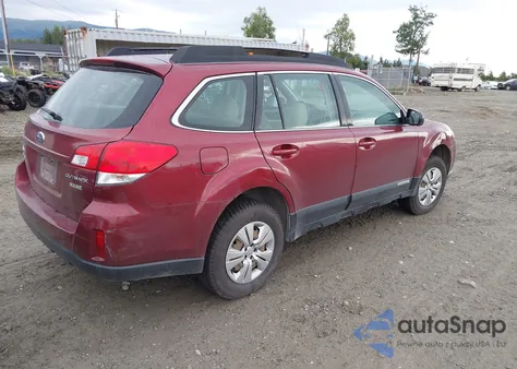2011 Subaru Outback 2.5I z USA, uszkodzony, nr VIN 4S4BRBAC3B3370052